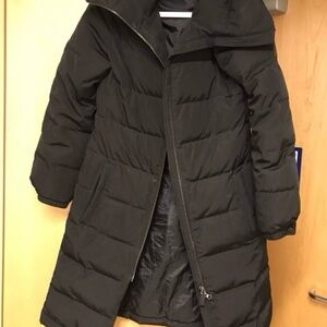 Talbots Black Puffer Coat